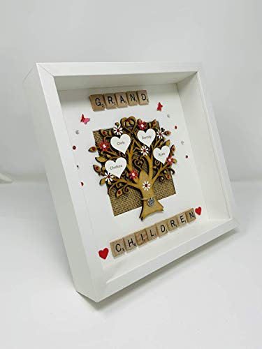 Personalised Grandchildren Scrabble Family Tree - Up To 14 Names - GSC 9 — photo 3