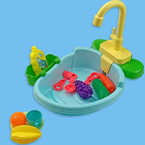 Image of Bird Bath Tub with Faucet and Toys, Automatic Parrot Bathtub Bird Bathroom Shower Accessory, Birds Bathing Bowl Swimming Pool Toy for Small Medium Parakeet Lovebird Goldfinch Cleaning Supplies