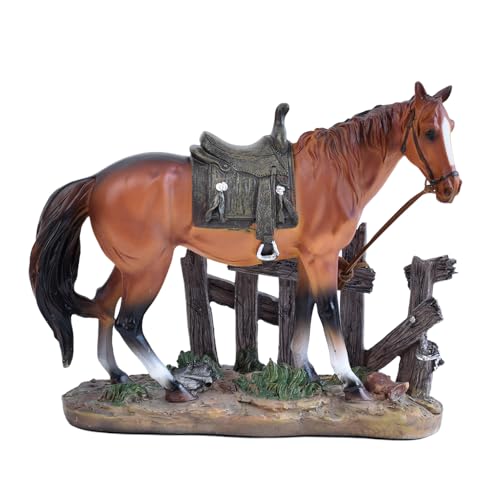 Estatua de resina de caballo para decoración