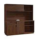 Sauder 426915 Englewood Large Hutch, Spiced Mahogany