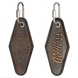 ZEP-PRO NCAA Ole Miss Rebels Collegiate Vintage Full Grain Leather Key Fob