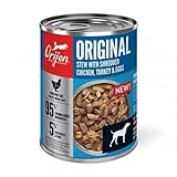 ORIJEN Grain-Free Real Meat Shreds Original Stew Premium Wet Dog Food, 12.8 oz., Case of 12
