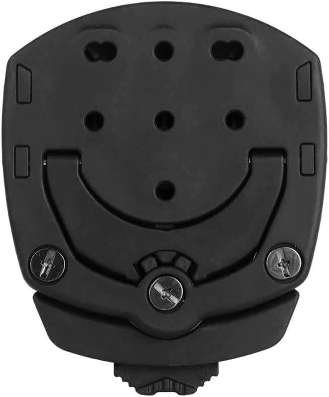 360 °Rotation Holster Platform Adapter Receiver Mounts Quick Connect Drop Leg Holster/Mid-Ride Universal Belt Loop