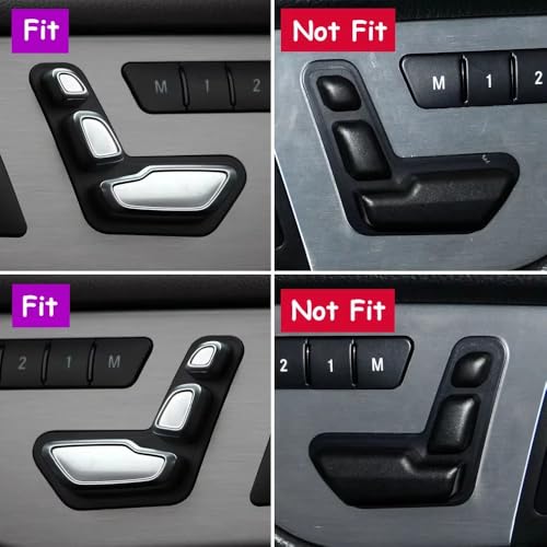 Bouton réglage siège auto haute précision pour Benz W204 W212 commande appui-tête robuste - 7