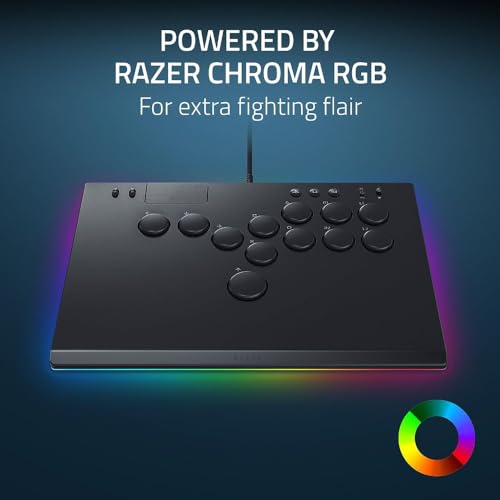 Razer(レイザー) ゲーミングコントローラー Kitsune PS5/PC対応 薄型 レバーレス アーケード ブラック RZ06-05020100-R3A1