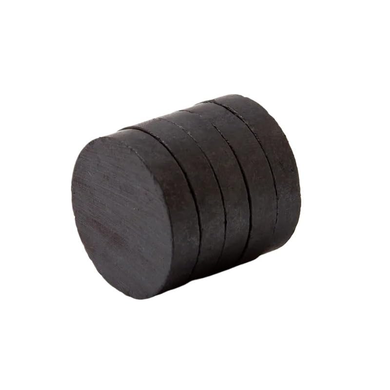 10 20 50pcs/Lot 8x3mm 8x4mm Black Small Round Fridge Ferrite Permanent Round Magnet(50pcs(8X4))