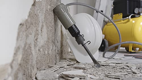 Image of Elephant 190mm Air Hammer Kit with 4 Chisels, 5000 Blows per Minute, Pneumatic Hammer Shovel Tool, Air Chisel Pneumatic Tool (AH-190)