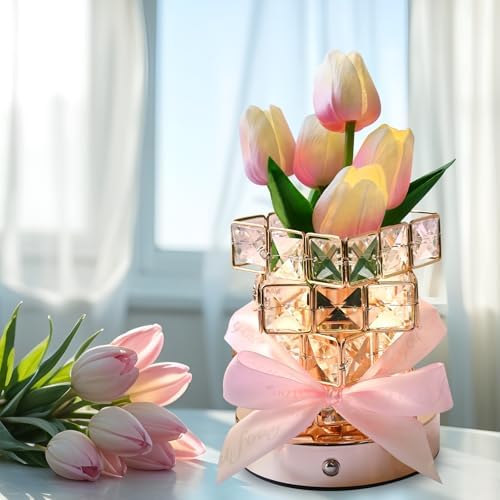 Gift for Her,Birthday Gift for Women/Mom, 3Colour Dimming LED Touch