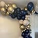 Navy Blue Balloons 12 Inch 50 Pcs Baby Shower Party Balloons Happy Birthday Decoration Balloons Gender Reveal Wedding Party Decoration