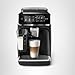 Philips 3300 Series Fully Automatic Espresso Machine with LatteGo Milk System and integrated grinder, 6 Hot & Iced Coffee Pre-Sets, 40% Quieter SilentBrew, 15-Bar Pressure, Glossy Black (EP3341/50)