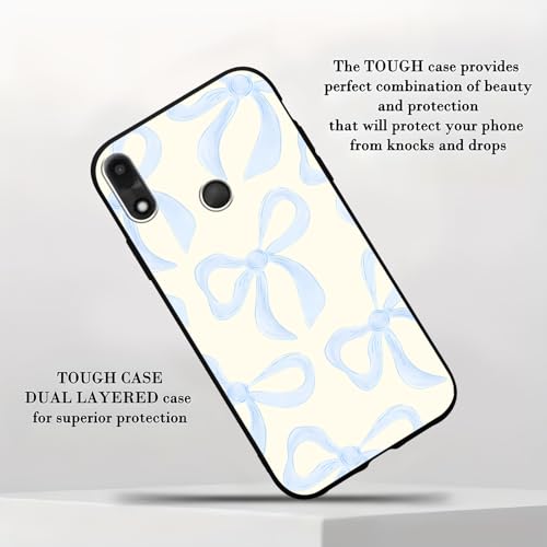 Zrutru 2 Pack Aesthetic Stylish Preppy Bow Phone Case for Gabb Phone 4 6.1",Cartoon Pretty Fashion Girly Passion Bow Pattern Cases for Girls Women,Soft Silicone TPU Protective Cover by Zrutru - Used condition - Image 7