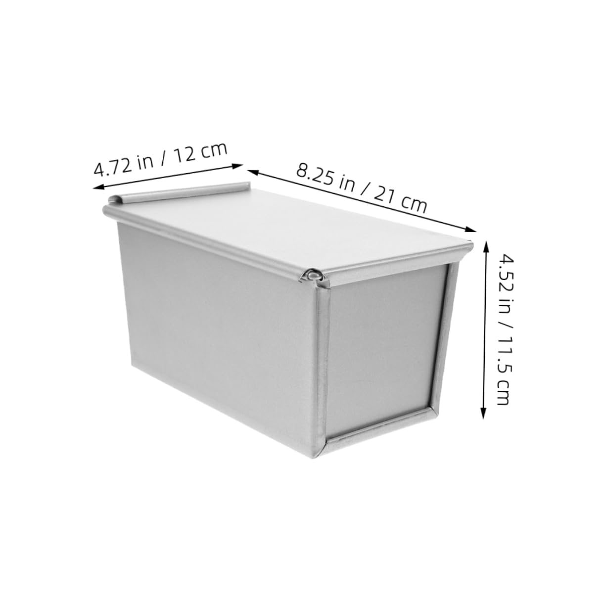 SHOWERORO Molde Para Pan De Metal Molde Para Hornear Bandeja Para Hornear Pan Fácil De Usar Profesional