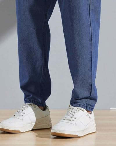 Image of Vogaan Men's Denim Jeans || Tapered Fit Denim Jeans for Men