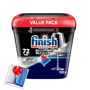 Finish Quantum Ultimate Fresh Lessive pour lave-vaisselle 72 comprimés