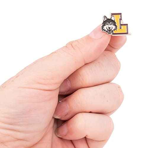 Image of Desert Cactus Loyola University Chicago Lapel Pin LUC Ramblers Made of Metal for Formal Wear, Bag and Hat Jewelry, and Tie Tack (Pin A)