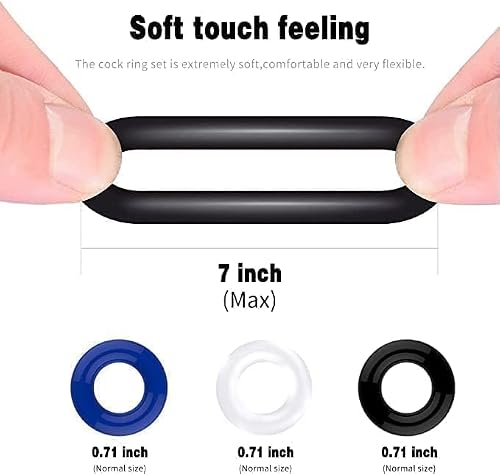 Male Silicone Toy Silicone Rubber Toys for Couples Ring for Men for Games Erection Longer Harder Stronger Enlargement Machine Easy in Sweater Pockets bO-15 - Thumbnail 4