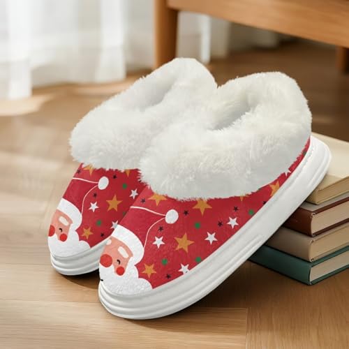House Slippers for Woman Soft Fuzzy Polar Fleece Shoes 5.5-113