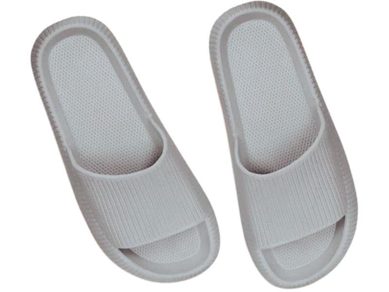 Image of Men Print Slide Flipflop Cloud, Lightweight Slip-On Comfort Slippers, Non-Slip Casual Indoor Outdoor pack of 1