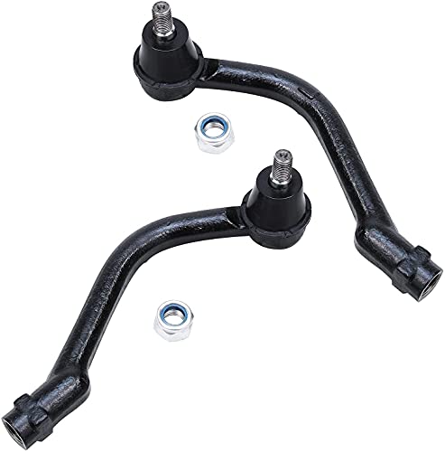 Image of Detroit Axle - Front End 12pc Suspension Kit for Hyundai Sonata 2006-2008 Azera 2006-2007, 2 Upper Control Arms 2 Lower Ball Joints Inner & Outer 4 Tie Rods 2 Boots 2 Sway Bars Replacement
