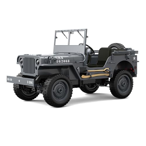 Image of TOUCAN RC HOBBY 1 /10 Radio Control Off Road Car C8815 4WD RC Crawler Military Truck Model Climbing Vehicle RTR Battery LED Lights 280 Motor for Age 14+