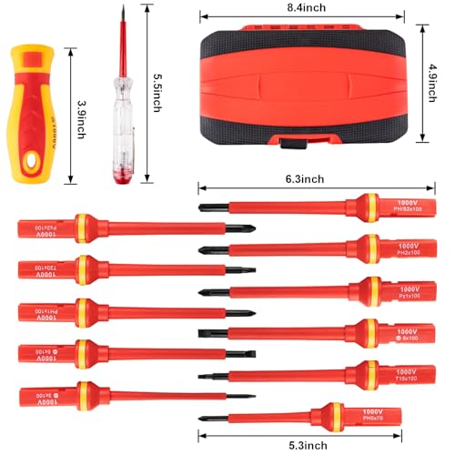 Devvicoo 13PCS S2 Steel Screwdriver Set