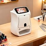 DESKTOP NAIL ART STUDIO: Cette imprimante de nail art compacte de bureau vous permet de créer des designs vibrants et multicolores directement sur vos ongles naturels, vos vernis permanents ou vos capsules d'ongle Elle fusionne technologie d'impression avancée et art de l'ongle, vous permettant de produire n'importe quel motif ou image pour une expérience de manucure véritablement nouvelle et personnalisée