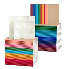 60 Packs Lined & Rainbow Spines