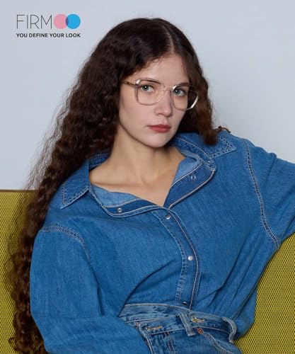 Image of Firmoo Oversized Blue Light Blocking Glasses for Women /Men, Anti UV Ray Computer Gaming Glasses