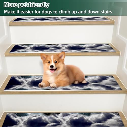 Alfombras para escaleras de perros y niños en el hogar interior 6