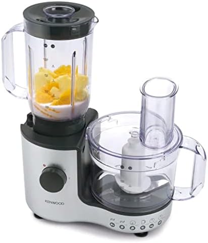 Kenwood FP195 Compact Food Processor - Silver And Grey