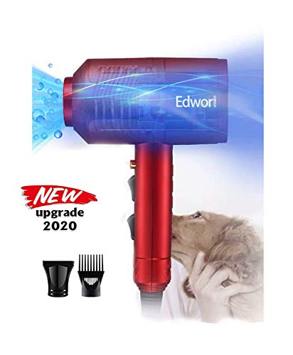 IONE Dog Cat Hair Dryer,Professinal Double Force Gooming Blower Dryer for Medium/Small Pets,IEC