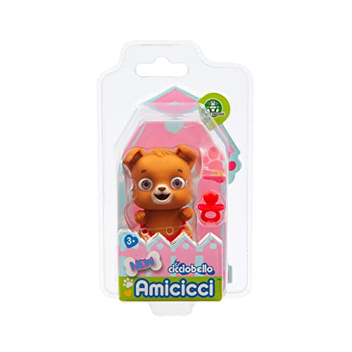 Cicciobello Amicicci, Animal CicciPets mit Zubehör, super weich, zufällige Modelle, Spielzeug für Kinder ab 3 Jahren, CC039