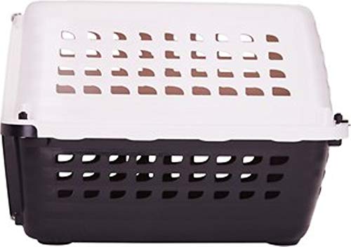 Petmate Compass Kennel, PEARL WHITE/BLACK (41031),UP TO 10LBS