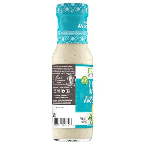 Primal Kitchen - Ranch, Avocado Oil-Based Dressing and Marinade, Whole30 and Paleo Approved (8 oz)