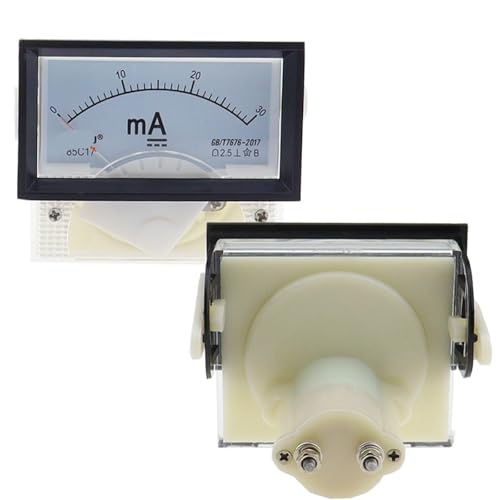 Ampèremètre 5mA CC 85C17 de précision pour panneau carré - 3