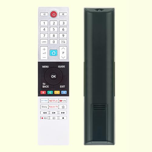 Télécommande Gvirtue CT-8567 Compatible Avec Téléviseurs Toshiba Smart 4K UHD HDR OLED – Modèles 32LK3C63DB, 43UK3C63DB, 50UK4D63DB, Etc Télécommande Gvirtue CT-8567 Compatible Avec Téléviseurs Toshiba Smart 4K UHD HDR OLED – Modèles 32LK3C63DB, 43UK3C63DB, 50UK4D63DB, Etc