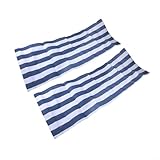 Honseadek Funda para silla de playa, toallas para tumbona de microfibra ajustadas (2 piezas)