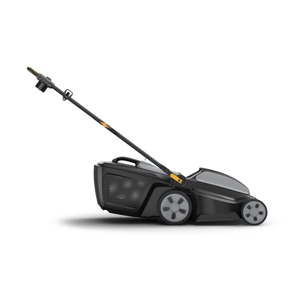 Alpina AL1 38 E elektryczna kosiarka do trawy, szerokość cięcia 38 cm, 1400 W, kosz na trawę 40 l, kolor czarny