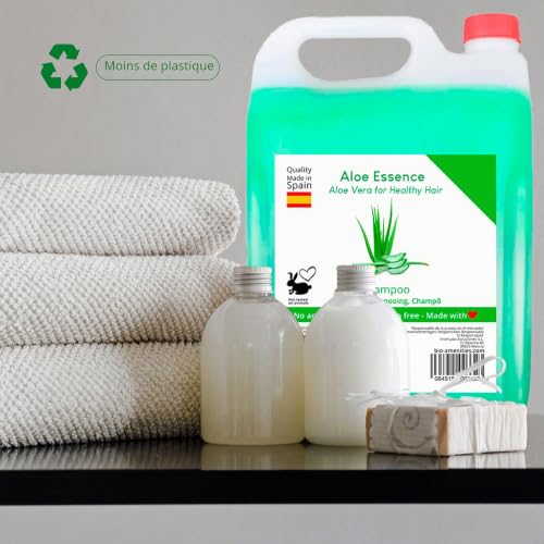 Vitacab – Shampooing Aloe Essence 5 L • Soin Hydratant pour Tous Types de Cheveux • Formule Douce à l’Aloe Vera • Recharge Grand Format • Idéal pour Distributeurs en Environnements Professionnels – vue 6