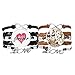 Produktbild DIYthinker Deutschland Frühstück Customs Kultur Armband Handschlaufe Lederseil Forever Love Armband Doppelset