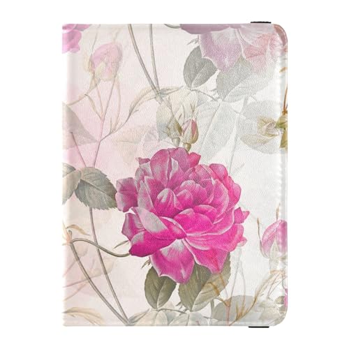 Portafoglio moderno pelle per passaporto e carte di vaccino con scomparto per di portafoglio per da viaggio per uomini e donne organizer per documenti di in