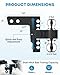 Kohree 2-in-1 Adjustable Trailer Hitch for 2-Inch Receiver, 6
