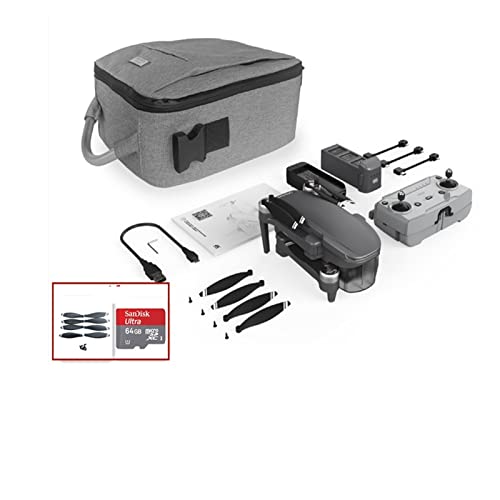 NIRAA SE Drone 2.7K Profesional GPS HD Cámara 3-Axis Gimbal Quadcopter 32min Vuelo 4 Km Distancia de transmisión de Imagen (Color : SE 1B 64G1P Bag)
