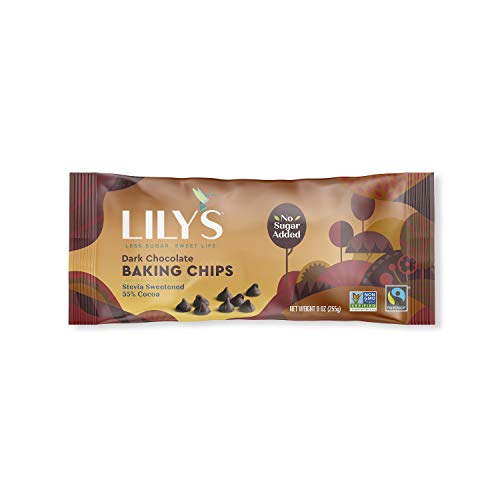 Dark Chocolate Chips by Lily's | Stevia Sweetened