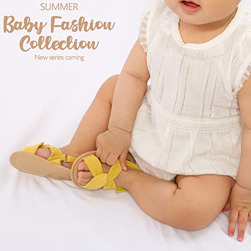 Generic Baby Boys Girls Sandals Soft Sole Summer Wedding Dress Flat Shoes Beach Sandal Newborn Crib Shoes Infant Shoes4