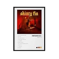 Fontaines D.C. album poster featuring artwork inspired by A Hero’s Death, Skinty Fia, or Romance Music album wall art designed for fans of Fontaines D.C. and modern indie rock Available in A4 or A3 size to suit bedrooms, living spaces, studios, or mu...