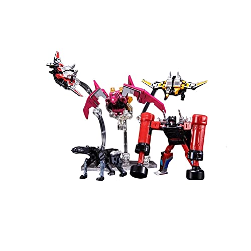 Osmou Transformer Toys Robot Soundwave Six Tape Troop Rumble Laserbeak Buzzsaw Action Figure Toys #TOP25