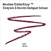 Revlon ColorStay Lipliner with Sharpener, Wines 080, 0.01 Ounce (28 g)