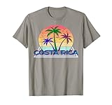 Costa Rica Palmera Laguna Cóctel Playa Resort Hotel Recuerdo Camiseta