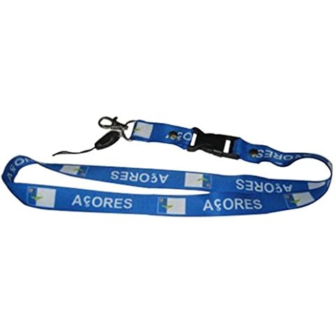 Acores Lanyard Neck Strap Necklace Key Chain Card Badge Holder - 3 Pieces Cover
